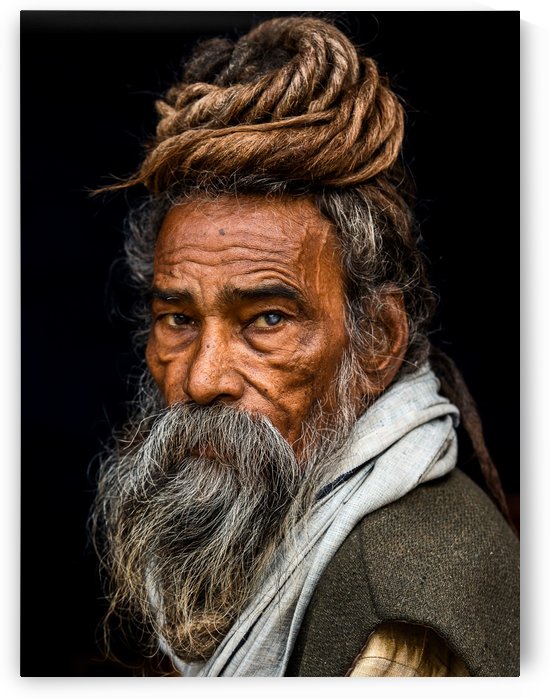 Portrait of a Sadhu... by 1x