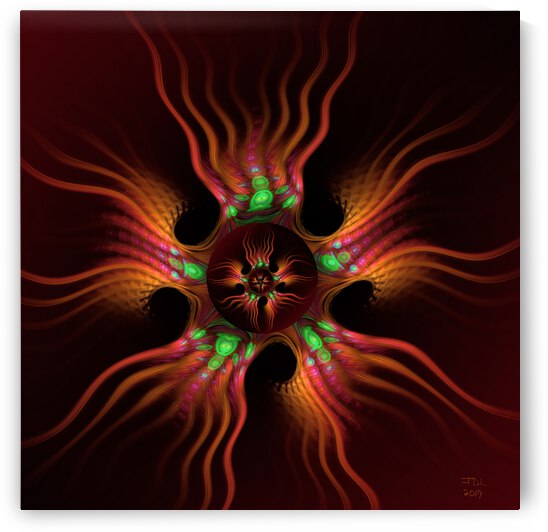 Tentacled Microcosm  by Jodi DiLiberto 