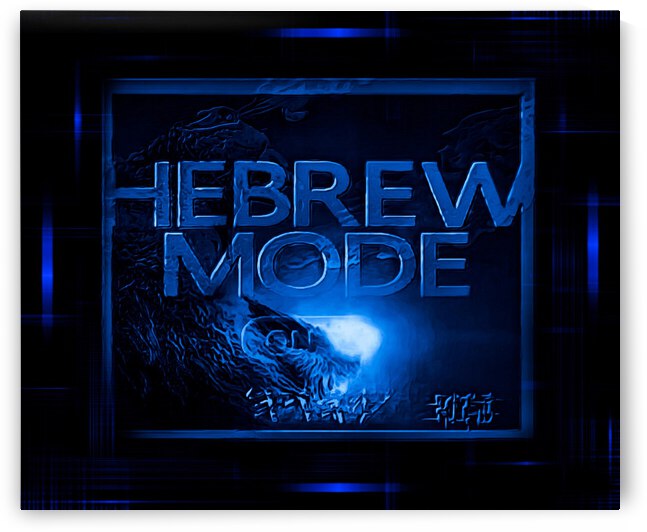 Hebrew Mode - On 01-02 3D by Titius Quandrelle