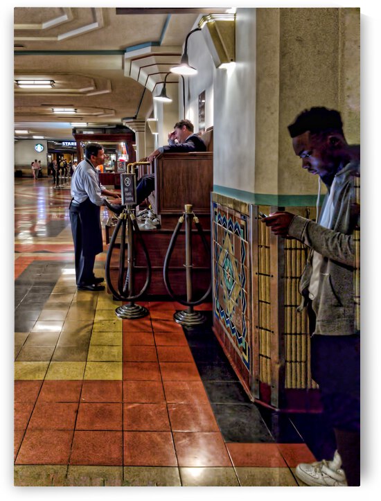 Shoe Shine by Barbara Linkevitch