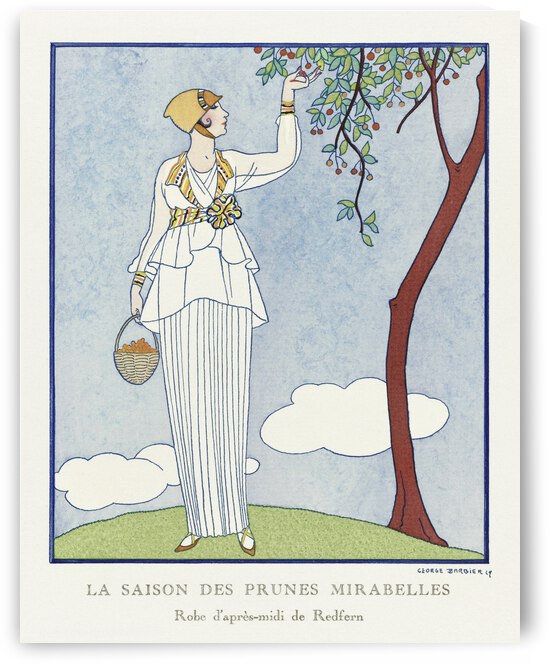 George Barbier  39 by TOPARTGALLERY