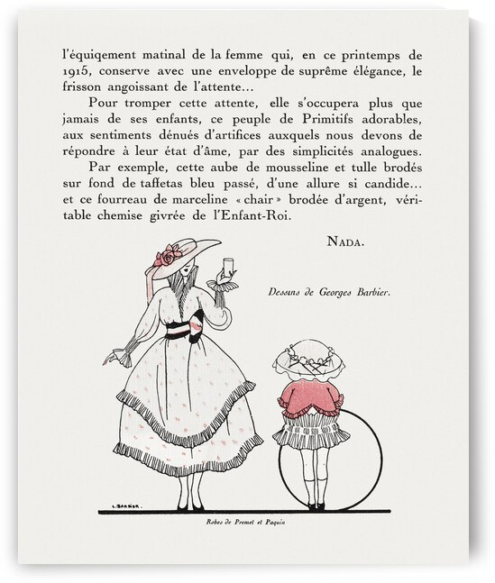 George Barbier  84 by TOPARTGALLERY