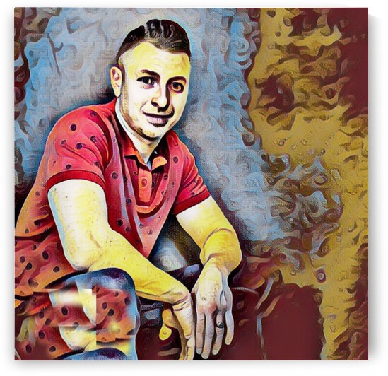 Portrait of Jacob Farkas  by Jacob Farkas