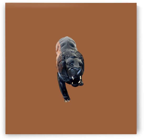 painting figurine lion by thebestart