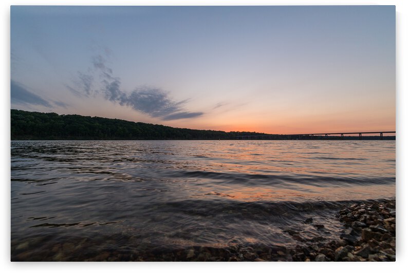 Pomme de Terre Shoreline Sunset by Jennifer White
