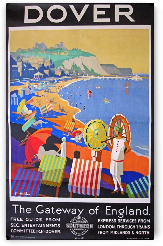 Dover The Gateway of England by VINTAGE POSTER