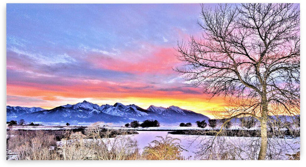 Winter Sunrise by earthdawg