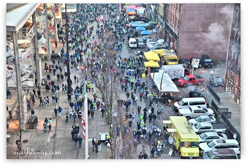 Seahawks crowd by earthdawg