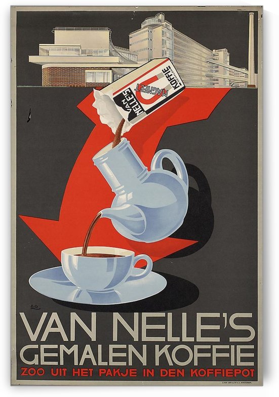 Van Nelle German Koffie by VINTAGE POSTER