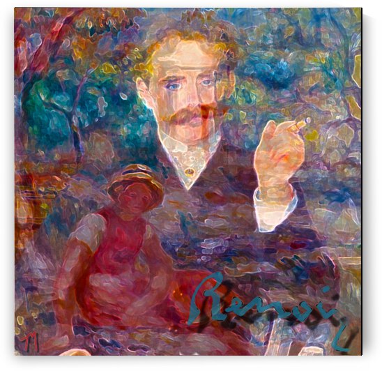 Art Hero Renior Digital by Tom McGee Art  Landscapes Reimmagined