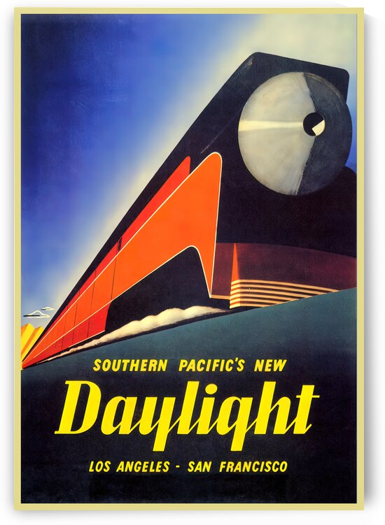 Southern Pacific's New Daylight by VINTAGE POSTER