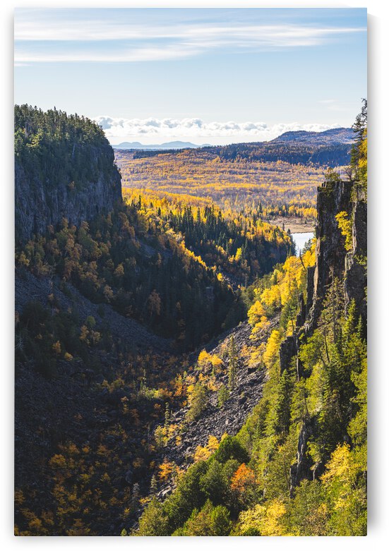 Ouimet Canyon in Autum by Blair Wright