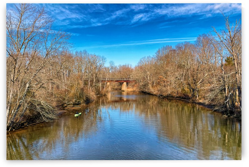 Railroad Bridge at Tuckahoe State Park by Bill Swartwout Photography