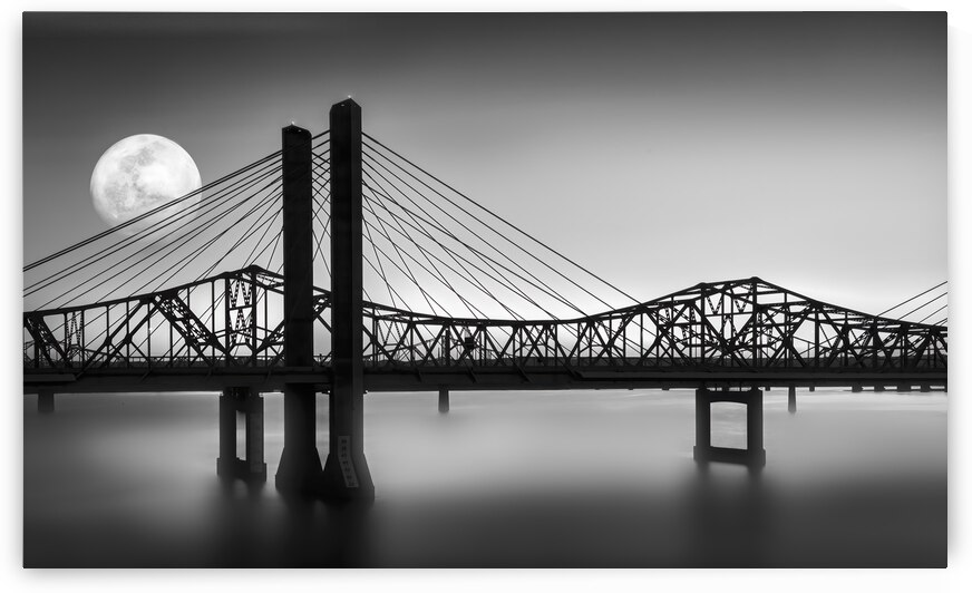 Supermoon in Kentucky by Shelia Hunt Photography
