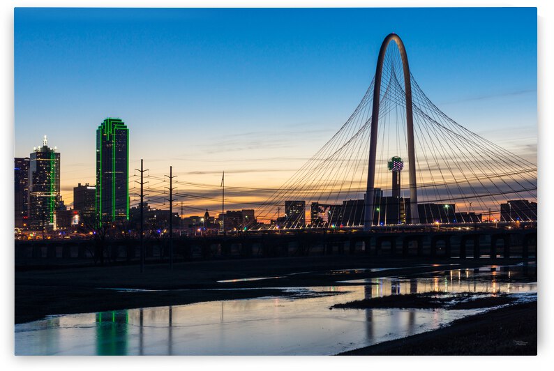 Dallas Trinity River Morning by Jennifer White