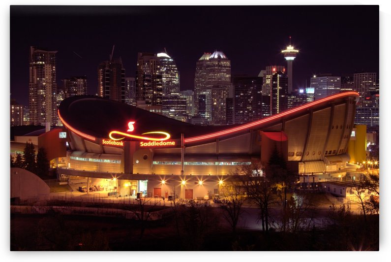 Calgary Skyline by DR Calkiins