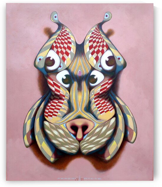 The dog head by federicocortese