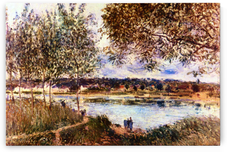 The Path to the Old Ferry 1880 by Sisley
