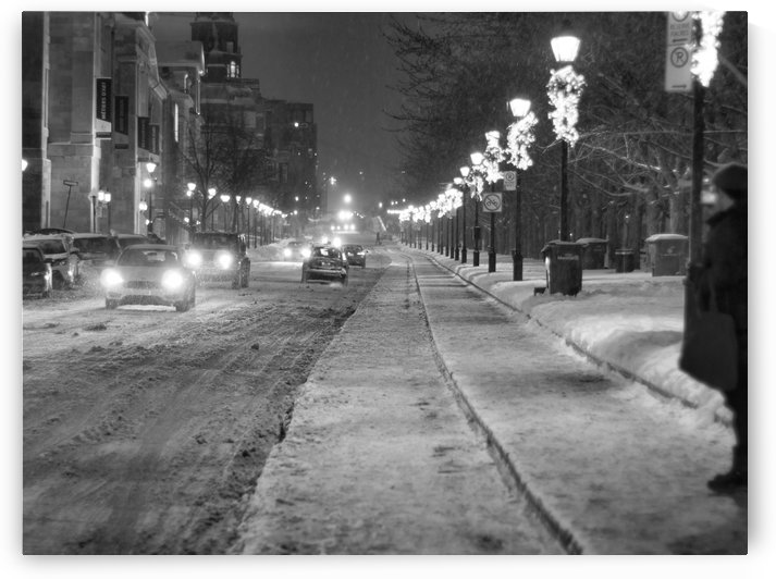 Old Montreal in Winter by GSPhoto