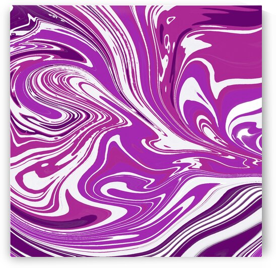 Berries and Cream Acrylic pour by Tyesha Litz