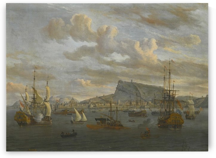 A view of Nafp by Abraham Storck