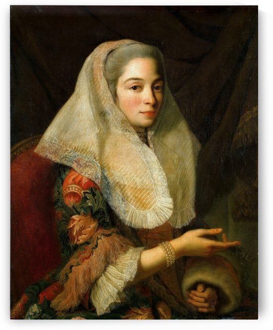 Portrait of a young Maltese woman by Antoine de Favray