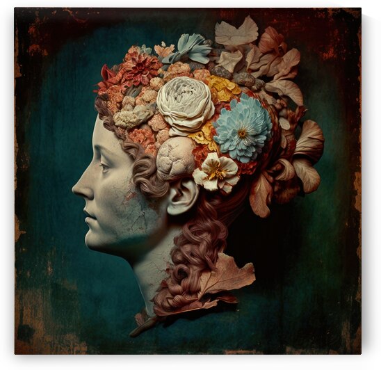 Mindful Flowers  Ariadne by Artonomous Gallery