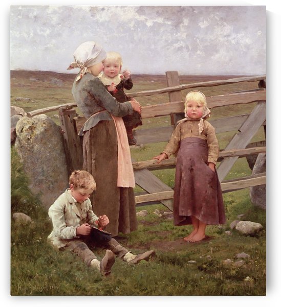 A visit to the farm by Hugo Salmson