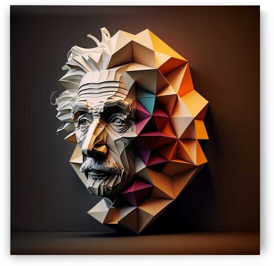 Steampunk Albert Einstein  by Wincate Wacera