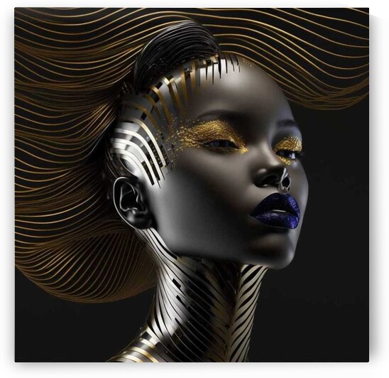 Black is gold  by Wincate Wacera
