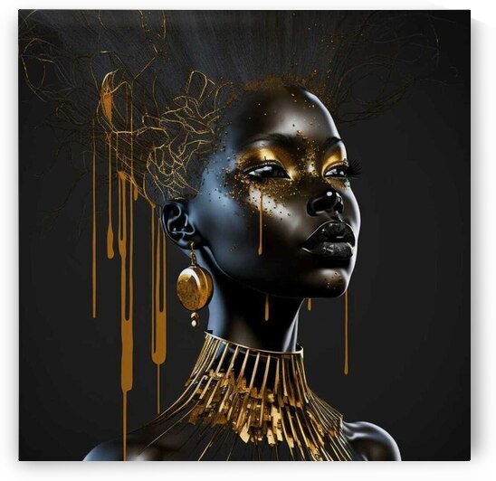 Black is gold  by Wincate Wacera