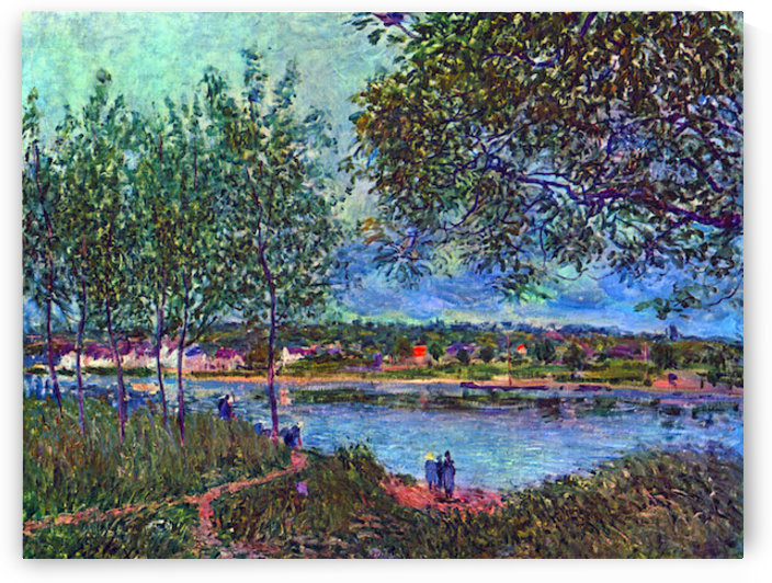 Way of the Old Ferry by Sisley