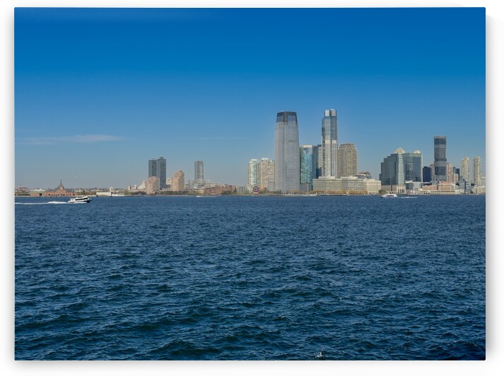 Lower Manhattan with boat  by Jacobo Gutierrez