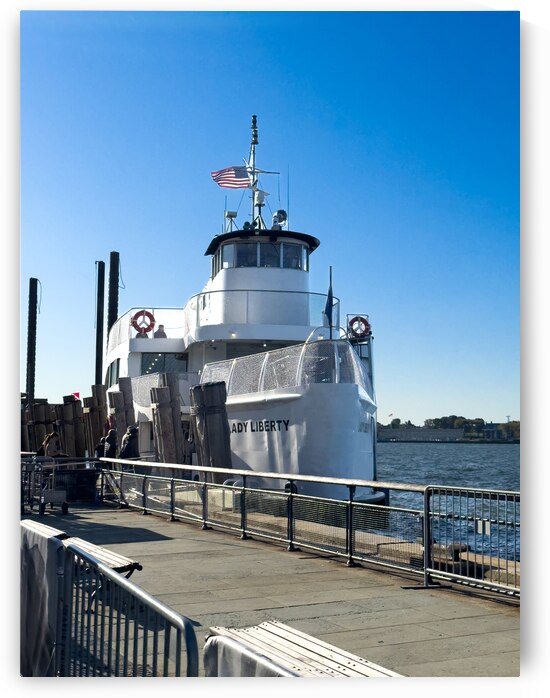 Lady Liberty Boat by Jacobo Gutierrez