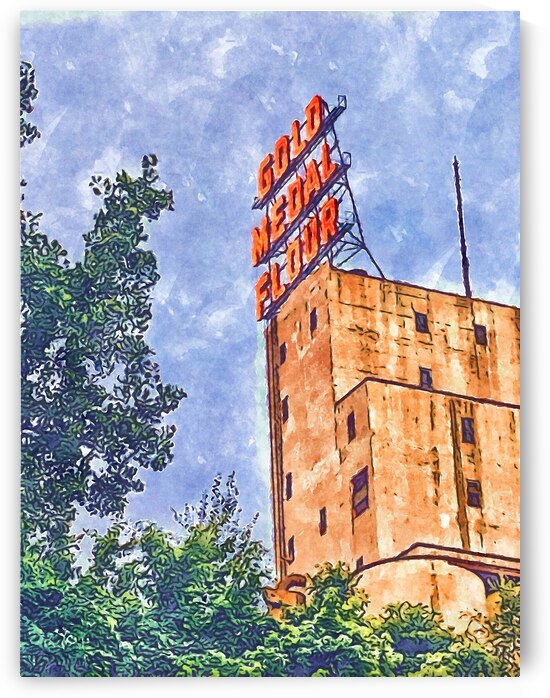 Gold Medal Flour  by Lisa Drew