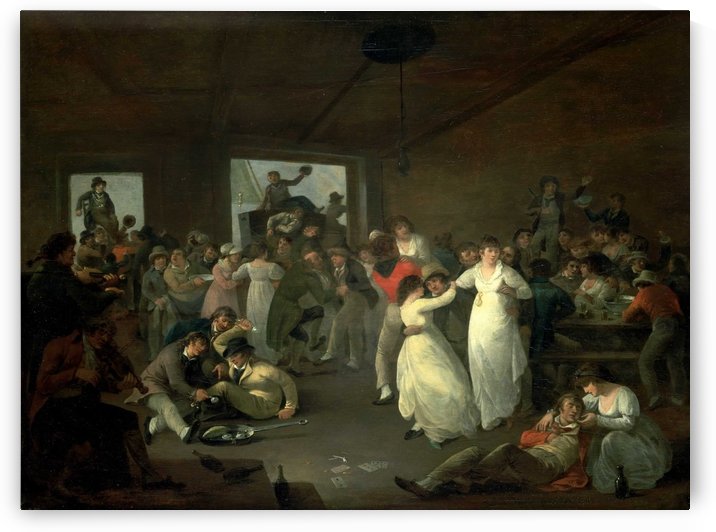 Sailors Carousing by Julius Caesar Ibbetson