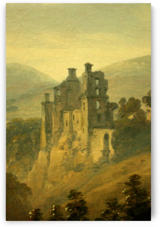 Rosslyn Castle from the east by Julius Caesar Ibbetson