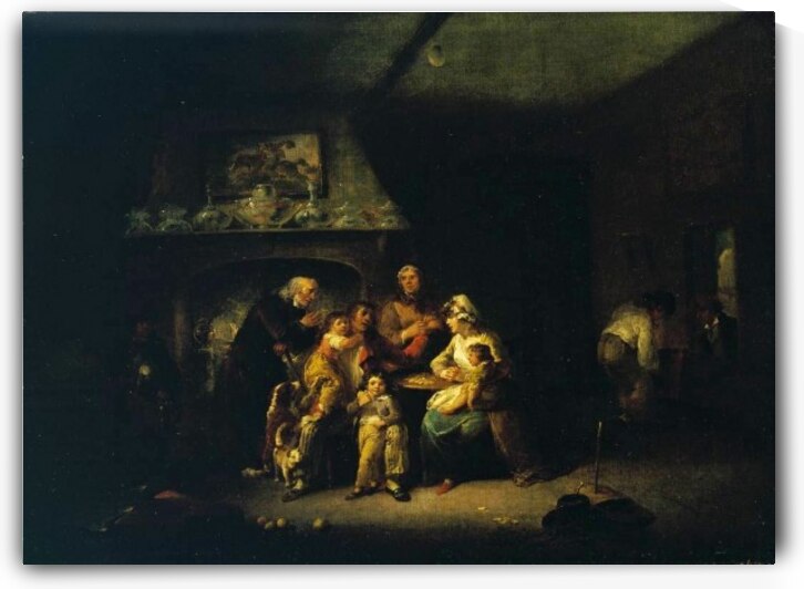 A Married Sailor's Return by Julius Caesar Ibbetson