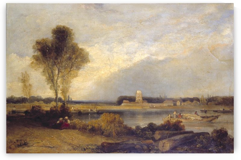 Manner of Richard Parkes Bonington by Julius Caesar Ibbetson