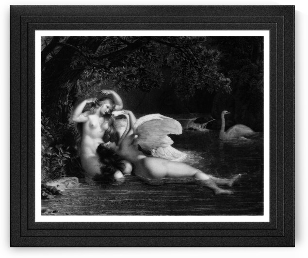 Nymphes au Bain by Baron Auguste-Gaspard-Louis Desnoyers Remastered Xzendor7 Classical Fine Art Old Masters Reproductions by xzendor7