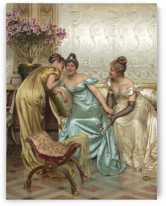 Three ladies by Frederic Soulacroix