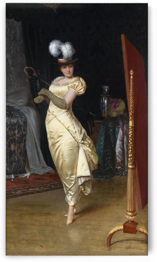 Preparing for the ball by Frederic Soulacroix