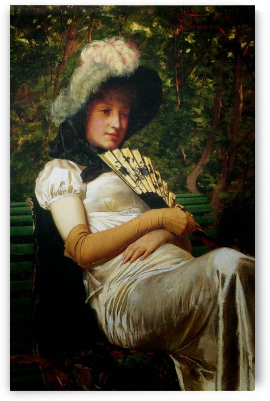 A girl in summer by Frederic Soulacroix