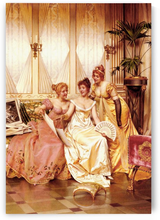 Les trois connaisseuses by Frederic Soulacroix