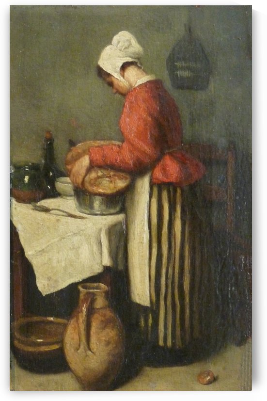 La tailleuse de soupe by Francois Bonvin