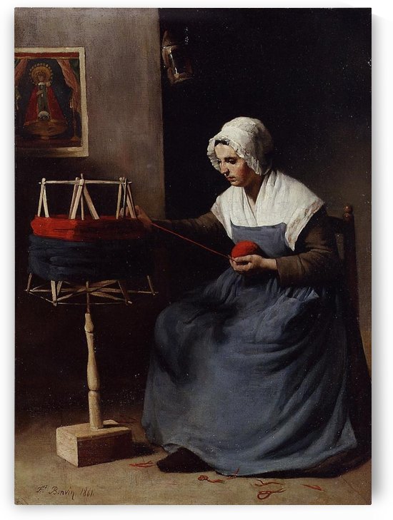 The winder by Francois Bonvin