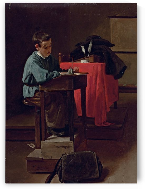 L ecolier by Francois Bonvin