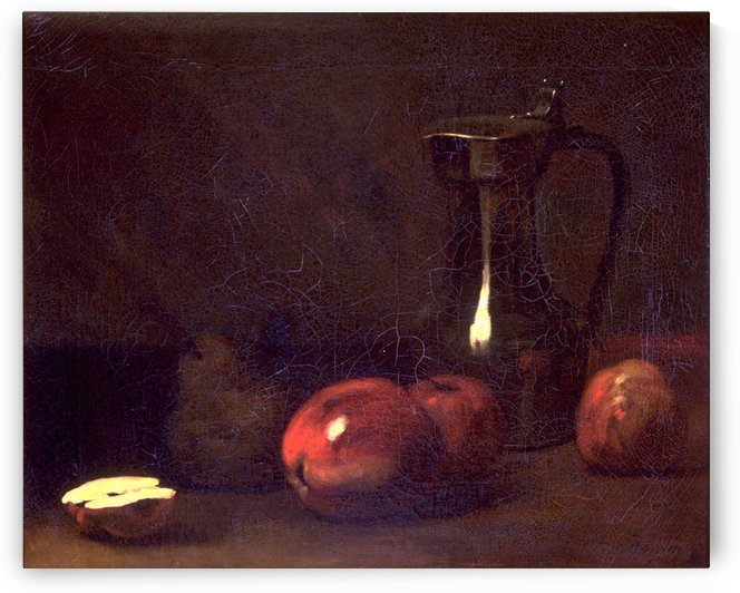 Still life with apples by Francois Bonvin