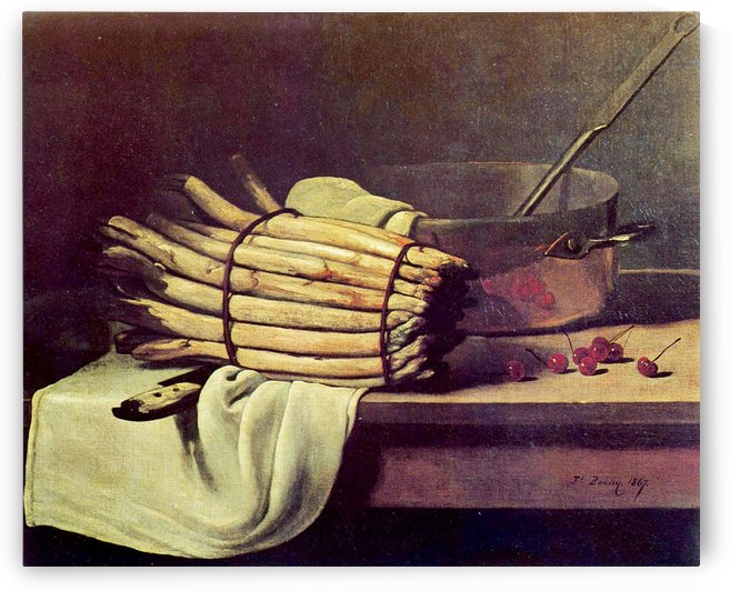 Asparagus Zeit by Francois Bonvin