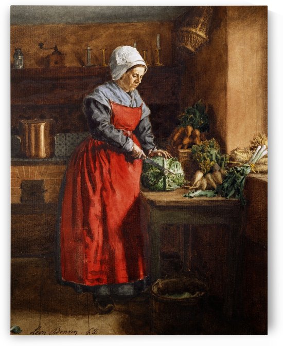 Victorian Servants by Francois Bonvin